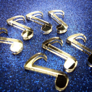  music notes,music charms,laser cut charms,musical notes
