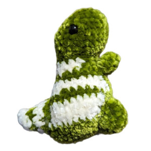 Handmade Crocheted Mini Dino
