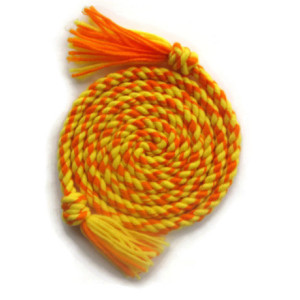 7' Jump Rope, Yellow and Orange Let the Sun Shine In