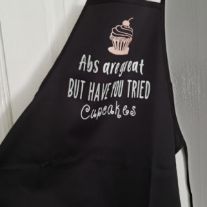 Funny Apron for the Baker, adult apron, kitchen accessories, cupcake lover