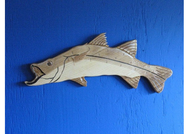 Snook Wall Plaque, Wall Hanging, Snook, Carved Snook Wall Plaque, Fish Wall Hanging, Fish