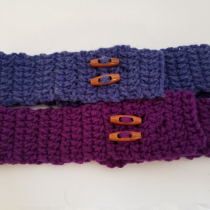Adjustable Headband with Toggle Buttons