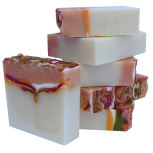 Rose Scented Soap Natural Soap | THREE Large Bars