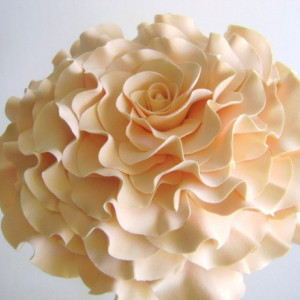 Single Flower Bouquet Glamelia Bouquet white Rose Bridal Bouquet Bridesmaids Flower