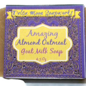 Almond and Red Clover Tea Goat Milk Soaps, oatmeal soap, olive oil soap, favorite goat milk soap, exfoliate, smooth skin, sensitive skin
