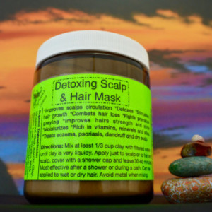Detoxifying Hair and Scalp Mask-Organic-9oz