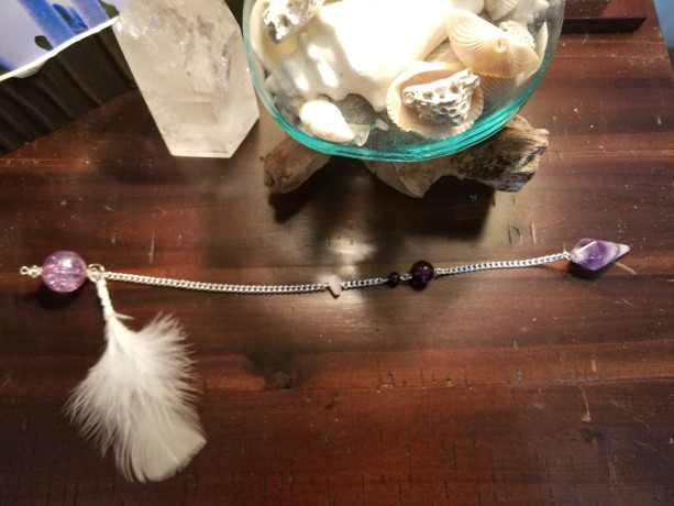 Amethyst White Pendulum