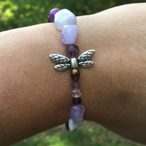 Dragonfly Aromatherapy Essential Oil Diffuser Bracelet