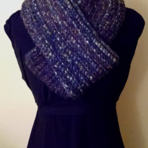 Knitted Infinity Scarf, Custom Made Knitted Scarf