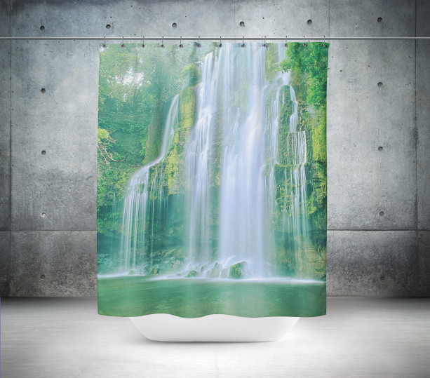 Beautiful Waterfall Shower Curtain