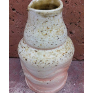 Wood Fired Pottery Bottle or Vase