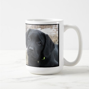 Black Lab Mug 6AS- Labrador Mug - Black Lab Gifts - Labrador Gifts - Lab Dog - Lab Mom - Labrador Retriever - Black Dog Art - Black Lab Art