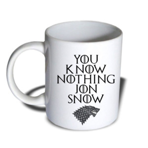 You Know Nothing Jon Snow Mug 11 oz Ceramic Mug Coffee Mug