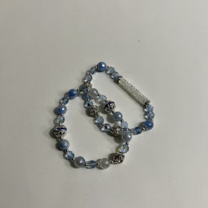 Mystic Fire Agate Swarovski Crystal bracelets Valentine’s Day Gift for her
