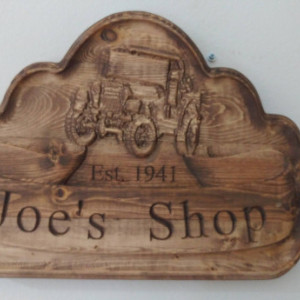 Personalized Jeep V Carved Wooden Sign #Jeep