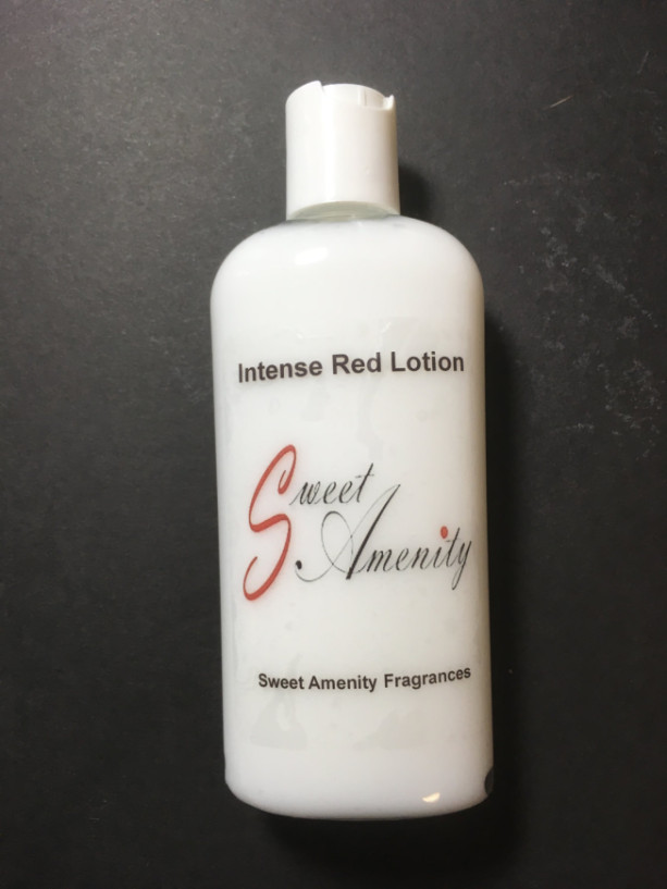 Intense Red-Scented Hand and Body Lotion for dry skin