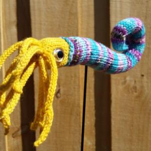 Knit LITUITES - PREHISTORIC SQUID