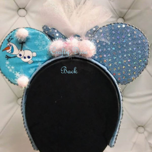 Princess Elsa Minnie Mouse Hand Headband