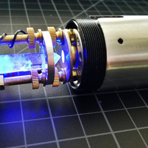 Electron Lightsaber Crystal Chamber 1.0, for Graflex 2.0 or FX led Lightsaber