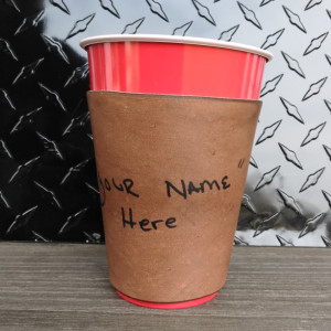 "Solo Cup" Sleeve