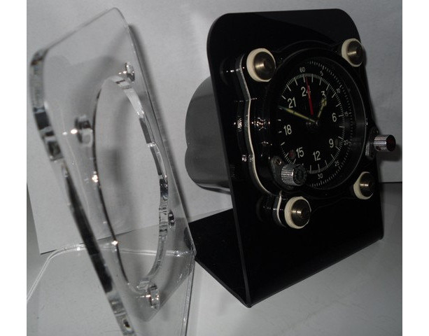 Aircraft clock stand,russian cockpit IFF 