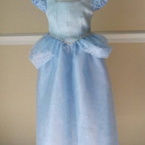 Cinderella Gown for Girls Sizes 3-6