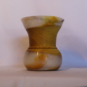 Handcrafted, Osage Orange Wood & Epoxy Resin Sunshine Vase, Kitchen, Bedroom, Living Room, Faux Flowers, Office, All Occasions