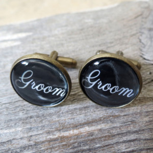 Groom Cufflinks - Wedding Cufflinks - Cufflinks For Groom - Groom Jewelry - Groom Accessories - Gift For Groom - Wedding Accessories