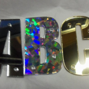 Snapback letters,laser cut.3D letters,Impact,mirror letters,laser cut letters,laser cut