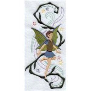 6 piece Set BATH towels - fairies / fairy boy and girl - fantasy home decor his and hers fairy bathroom fairy decor fantasy bathroom
