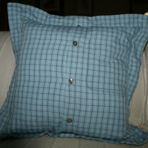 Ice Blue Pillow