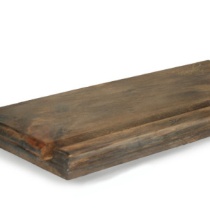 Beaudin Weathered Wood iPad Stand - Handcrafted Portable Tablet Stand