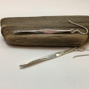 Silver Icicle Earrings