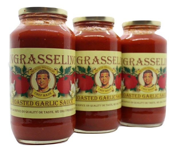 Roasted Garlic Sauce by INGRASSELINO PRODUCT, 3 pack