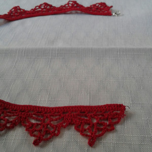 NeckLACE in Bright Red (17")