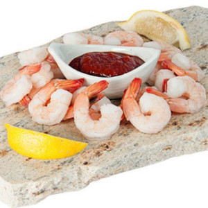 Sea Stones Chillable Serving Tray, Freezer to Table, Keep Appetizers Cold, Server