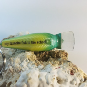Teacher Gift, custom key chain fish for teacher