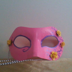"Yellow Rose" Cosplay/Masquerade Mask