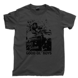 Dukes Of Hazzard Men's T Shirt, Bo And Luke Duke Boys Just Some Good Ol' Boys Waylon Jennings Unisex Cotton Tee Shirt