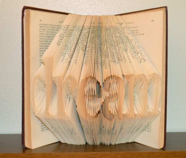 Folded Book - Dream - Book Art