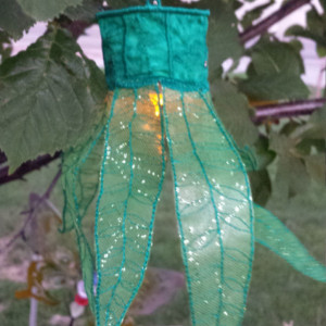 Embroidered Organza Fairy Lantern