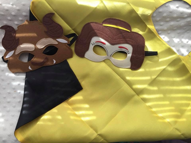Beauty and the Beast Mask and Cape Set 