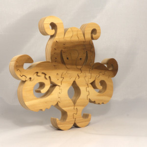 Wood Octopus Puzzle For Advanced Kids To Adults 1345241873