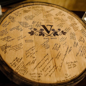 BARREL ART Collection - Custom Engraved Lazy Susan - Personalized Lazy Susan / made from reclaimed Napa wine barrels - 100% Recycled!