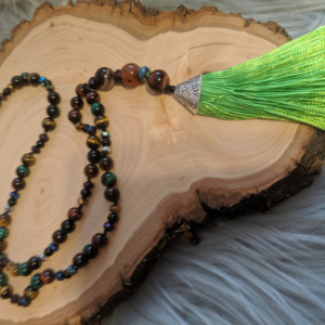 Mala Prayer Beads 108-Semi Precious Gemstones