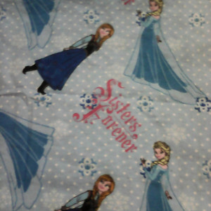 Baby Blanket Frozen Sisters Double Sided Flannel