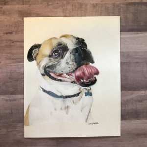 Custom Pet Portrait (8x10), Pet Portrait, Pet Portrait Custom, Custom Dog Portrait, Dog Portrait, Dog Portrait Custom