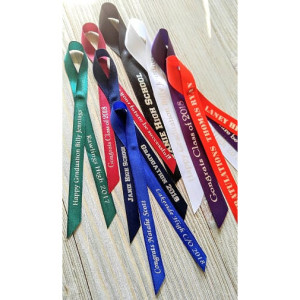5/8 inches wide Personalized Ribbons for any event (unassembled)
