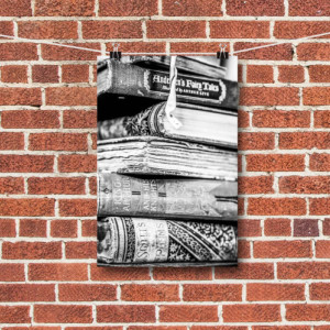 Book Photography, Book Photo, Vintage Book Art, "Stacked"