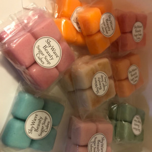 1 Pack Scented Sugar Soap Cubes